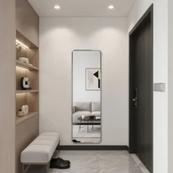 MM KODIKAS PEILI LED VALOLLA 50X160CM HARJATTU KULTA