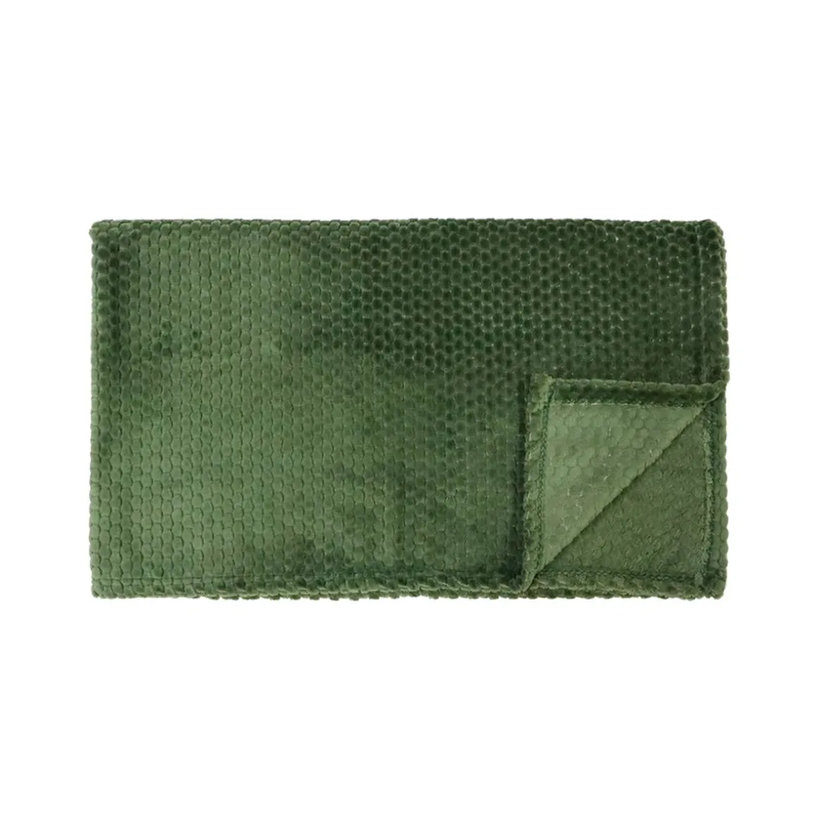 MM KODIKAS TORKKUHUOPA FLANNEL 125X150CM VIHREÄ