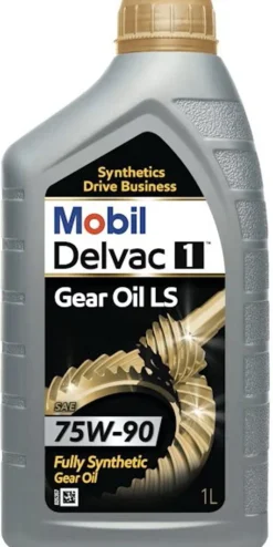 MOBIL DELVAC 1 GEAR OIL LS 75-90W VAIHTEISTOÖLJY 1 L