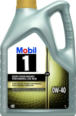 MOBIL 1 FS 0W-40 MOOTTORIÖLJY 5 L
