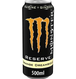 MONSTER ENERGY RESERVE ORANGE DREAMSICLE TLK (UK) 500 ML