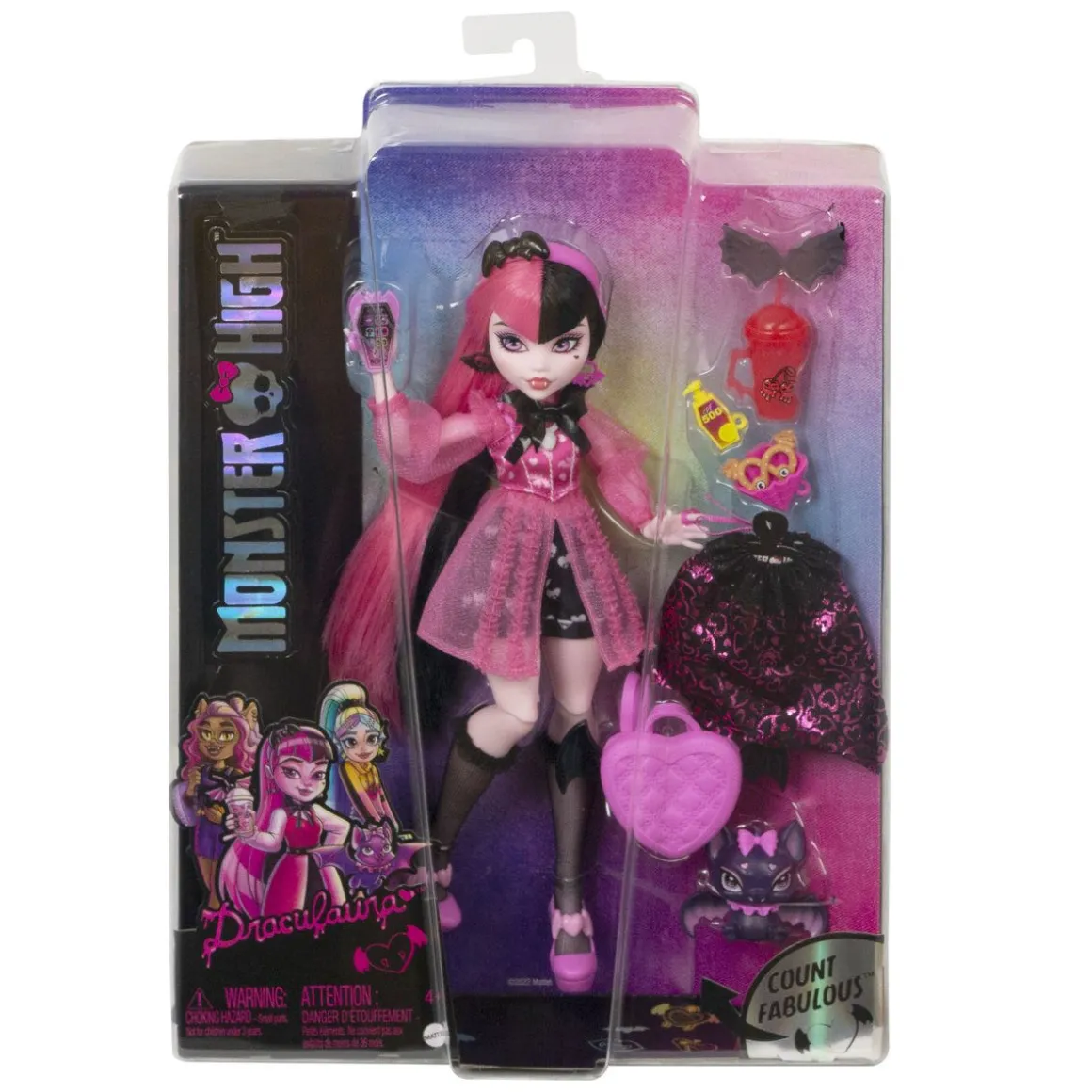 MONSTER HIGH NUKKE DRACULAURA NUKKE HHK51
