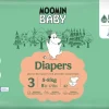 MOOMIN BABY DIAPERS TEIPPIVAIPPA 3 - 5-8 KG 42 KPL