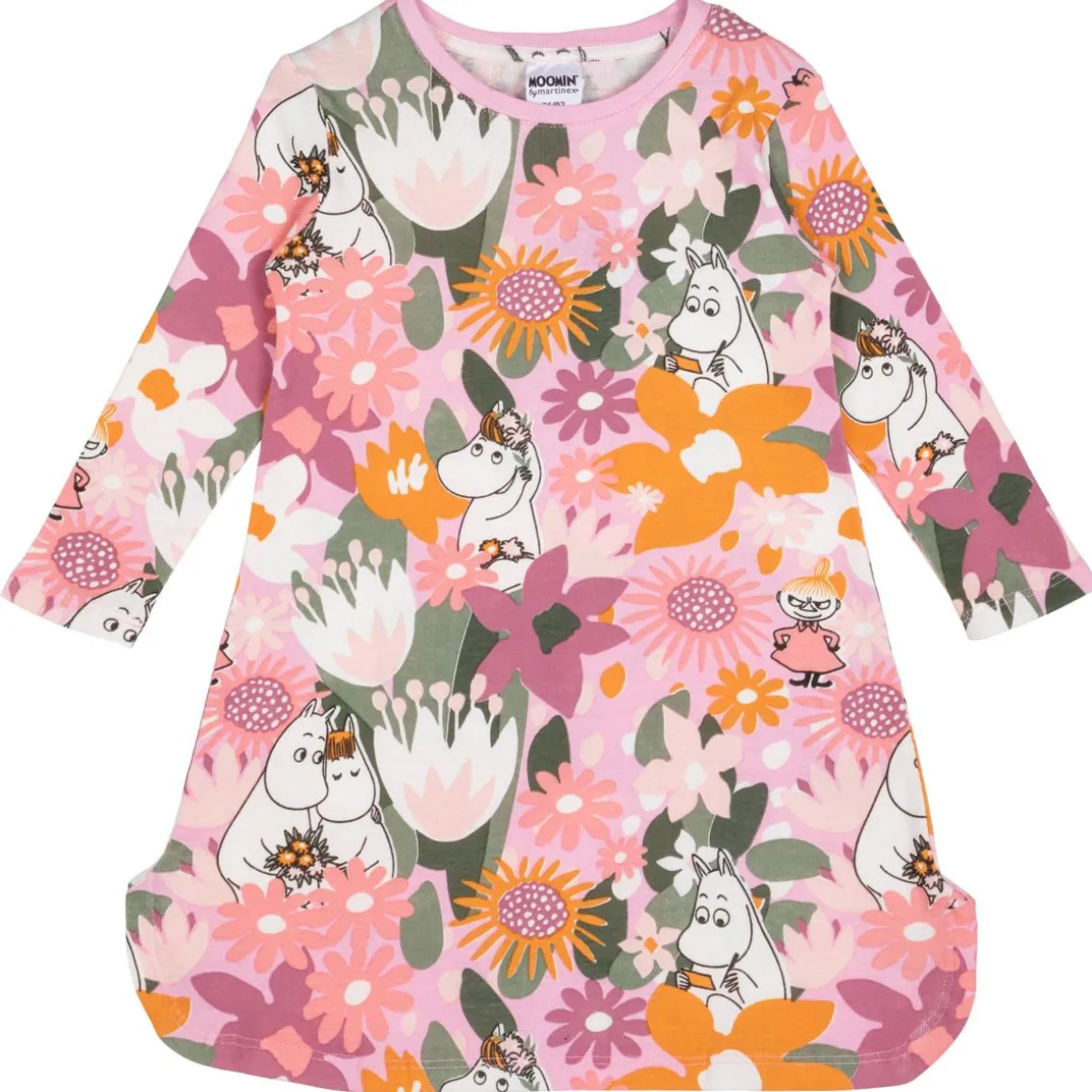 MOOMIN BY MARTINEX HELLE YÖPAITA ROOSA 122/128