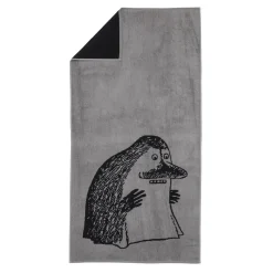 MOOMIN KYLPYPYYHE MÖRKÖ 70X140CM HARMAA