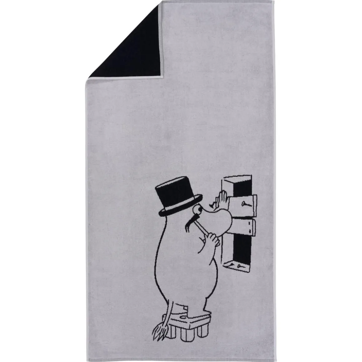 MOOMIN KYLPYPYYHE MUUMIPAPPA 70X140CM HARMAA