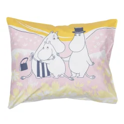 MOOMIN TYYNYLIINA PERHEEN PARISSA 50X60CM ROOSA