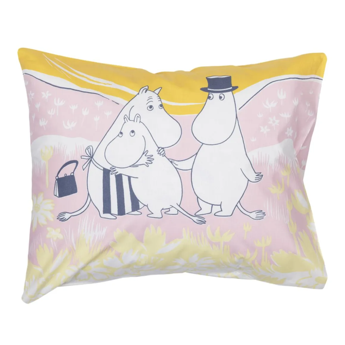 MOOMIN TYYNYLIINA PERHEEN PARISSA 50X60CM ROOSA
