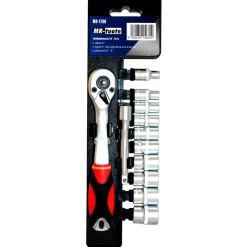 MR-TUOTE RÄIKKÄHYLSYSARJA 1/4", 12-OS.