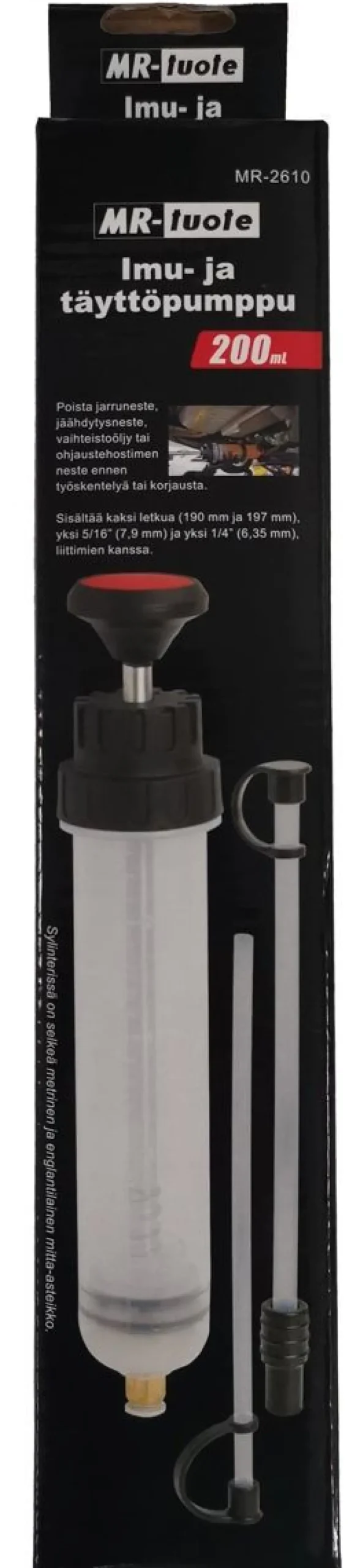 MR-TUOTE IMU- JA TÄYTTÖPUMPPU 200 ML