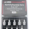 MR-TUOTE TORX KÄRKISARJA 9-OS. 1/2", T20-60