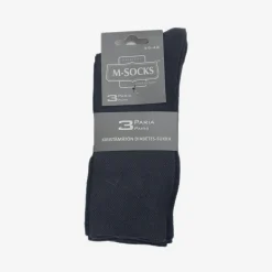 M-SOCKS DIABETESSUKAT 3 PR MUSTAT 39/42