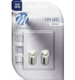 M-TECH LED BASIC PIENOISPOLTTIMO T4W VALK BA9S 0,24W