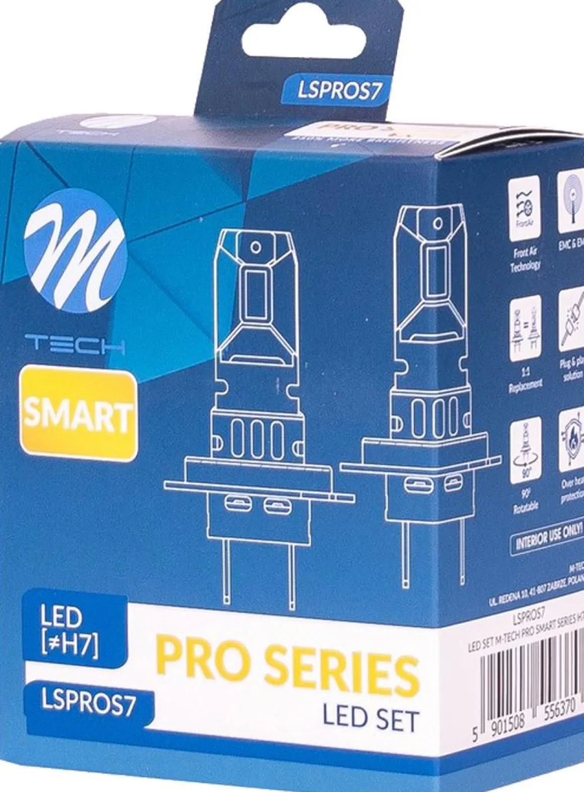 M-TECH PRO SMART H7 LED POLTTIMO