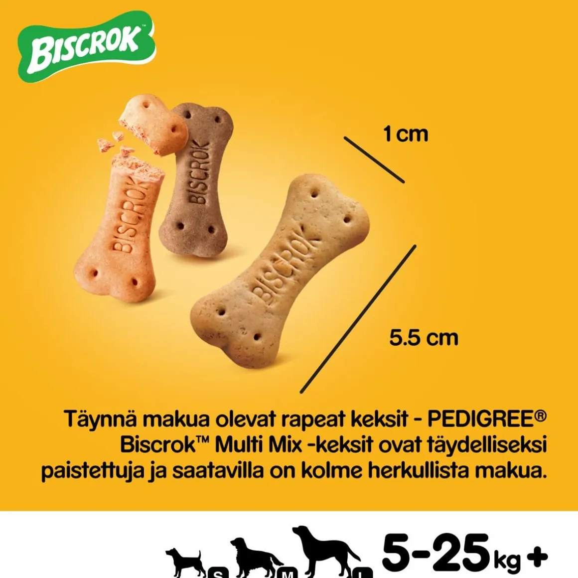 MULTI BISCROK KEKSISEKOITUS 500 G