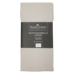 MUOTOONOMMELTU ALUSLAKANA 90X200+20CM PELLAVA