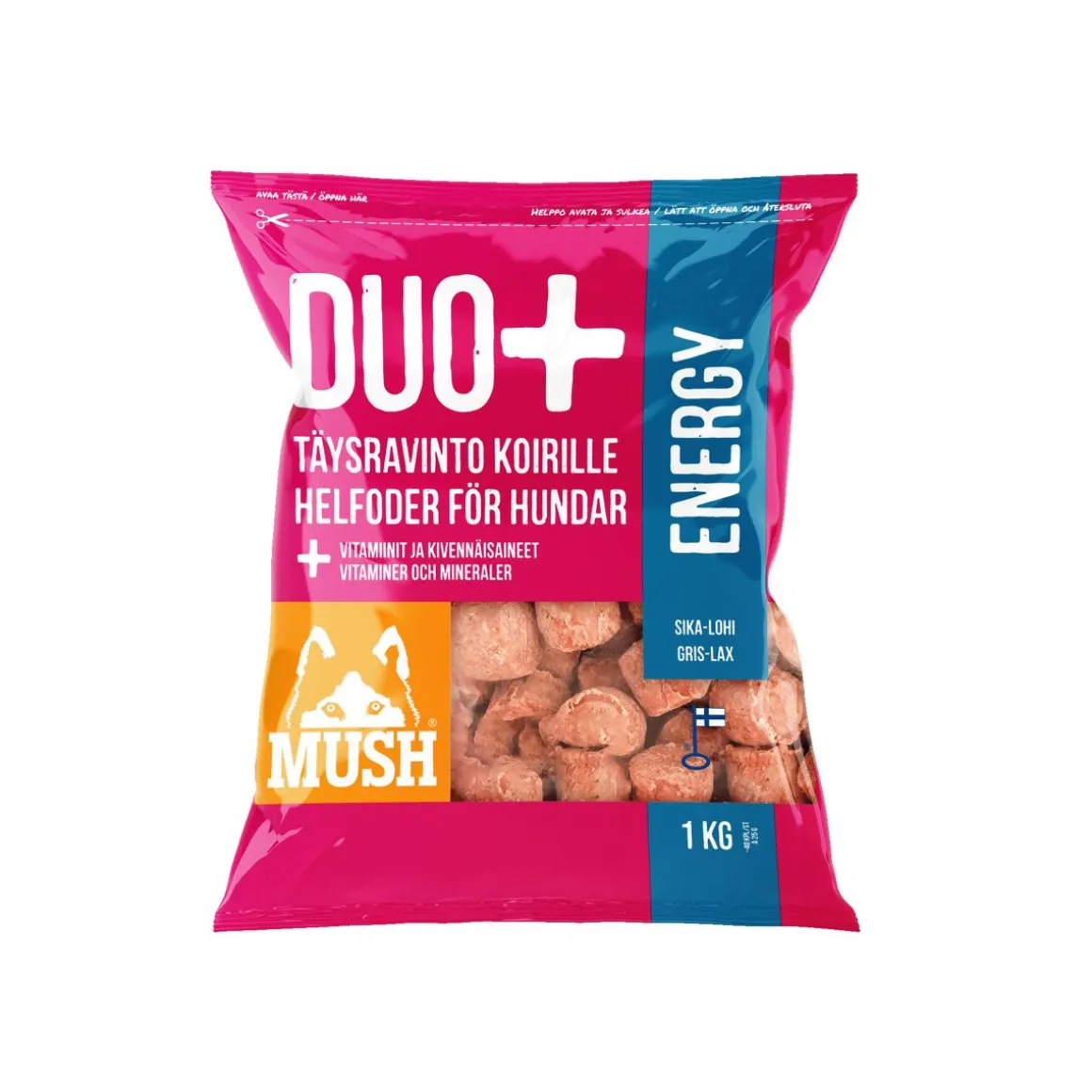 MUSH DUO+ ENERGY LOHI-SIKA 1KG