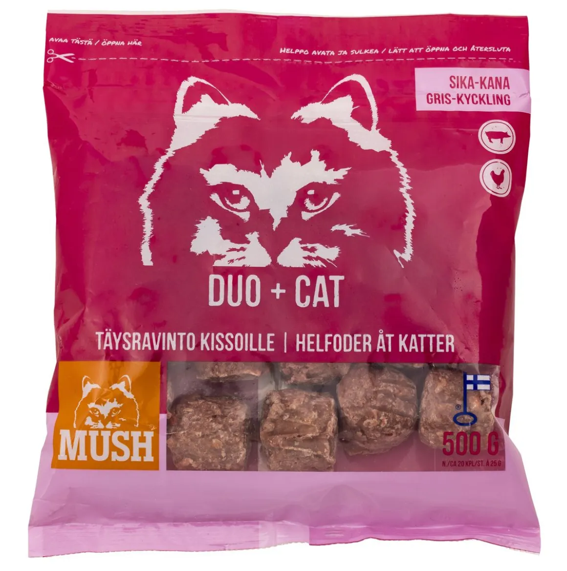 MUSH DUO+ KISSOILLE SIKA-KANA 500 G