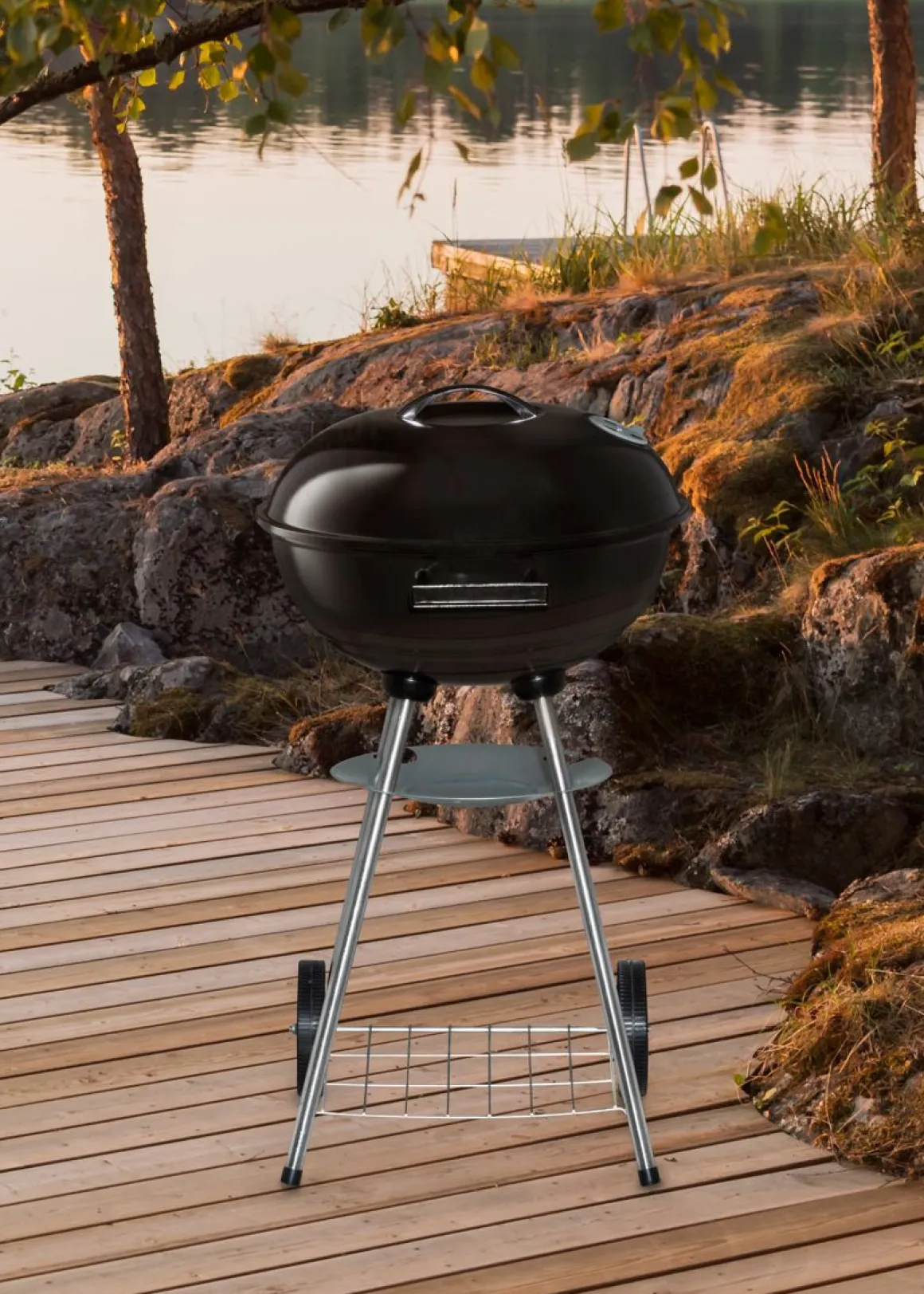 MUSTANG HIILIGRILLI 43CM
