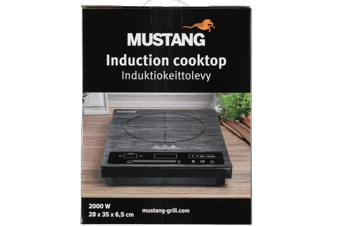 MUSTANG INDUKTIOKEITTOLEVY