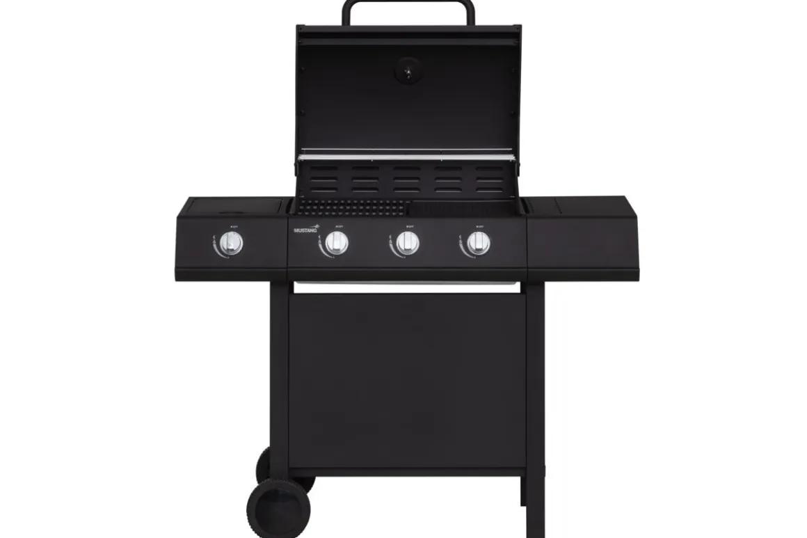MUSTANG KAASUGRILLI KINGSVILLE 3+1 BLACK