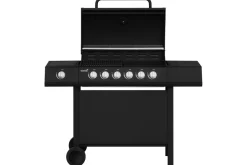 MUSTANG KAASUGRILLI KINGSVILLE 6+1 BLACK