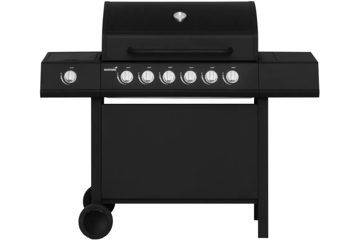 MUSTANG KAASUGRILLI KINGSVILLE 6+1 BLACK