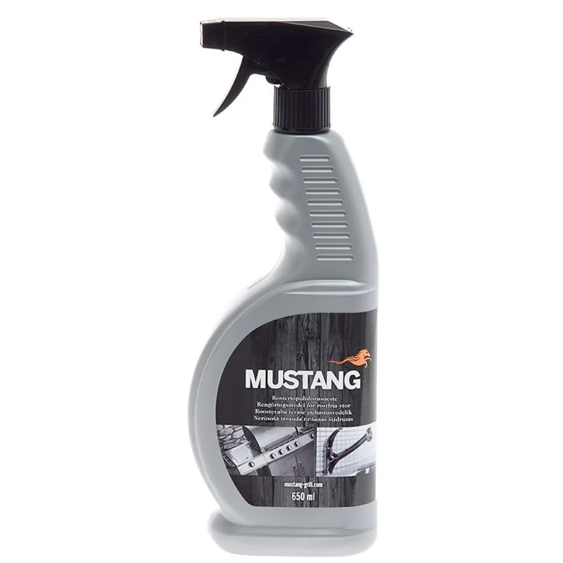 MUSTANG ROSTERIN PUHDISTUSNESTE 650 ML