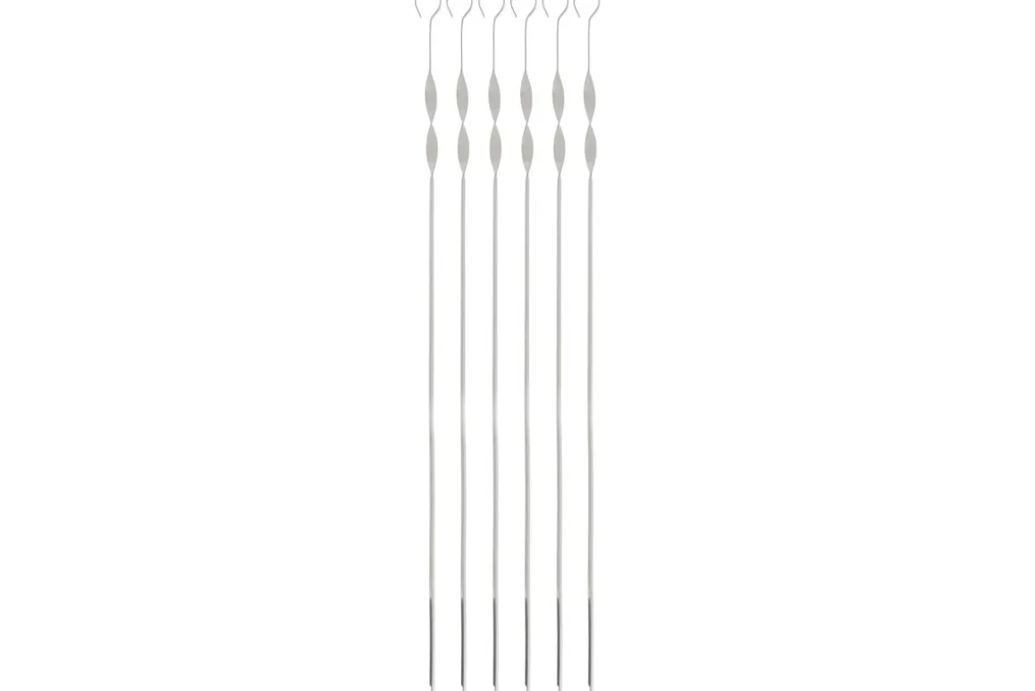 MUSTANG SASLIKVARTAAT 60 CM 6 KPL