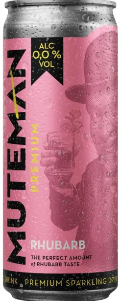 MUTEMAN PREMIUM 0% RHUBARB TLK 330 ML