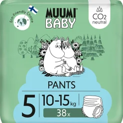MUUMI BABY WALKERS 5 10-15KG 38 KPL