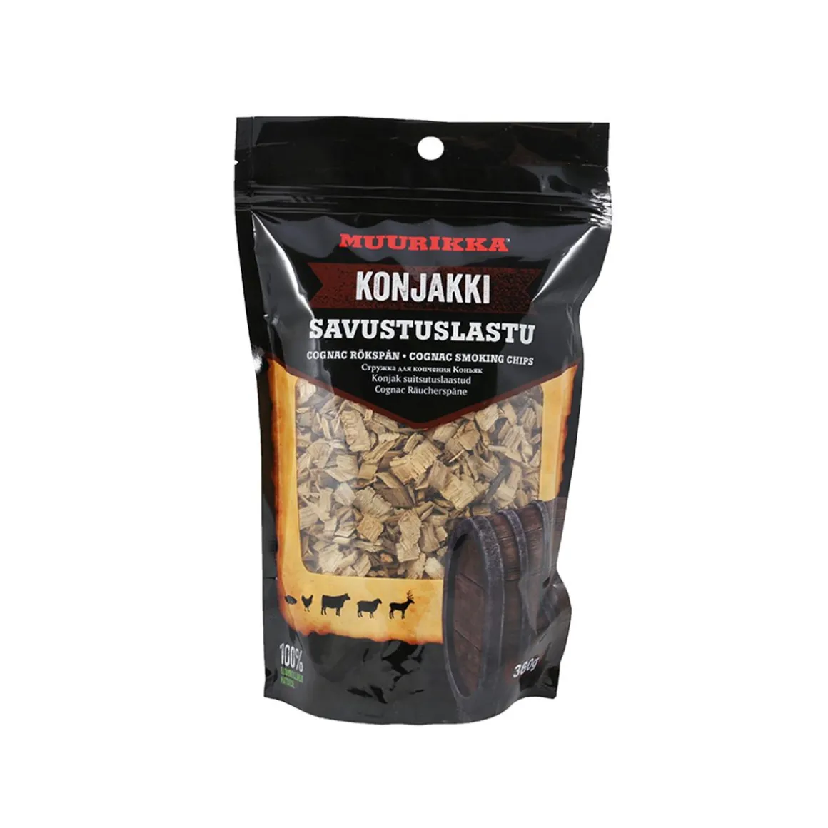 MUURIKKA SAVUSTUSLASTU KONJAKKI 360 G