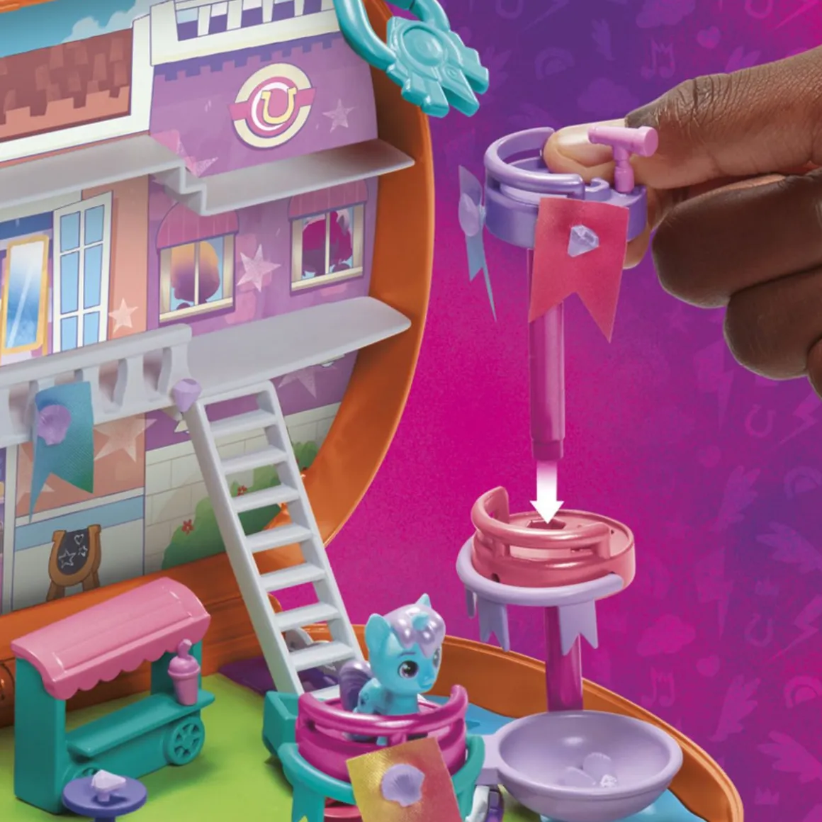 MY LITTLE PONY MINI MAAILMA MERENRANTA MARETIME BAY LEIKKISETT