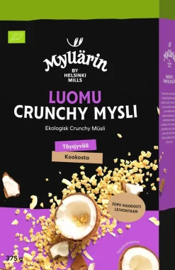 MYLLÄRIN MYSLI CRUNCHY LUOMU 375 G