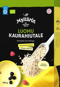 MYLLÄRIN KAURAHIUTALE LUOMU 650 G