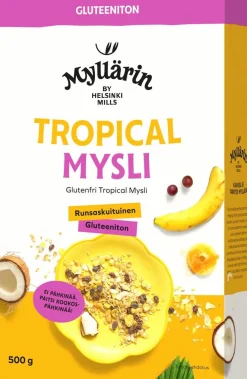 MYLLÄRIN MYSLI TROPICAL GLUTEENITON 500 G