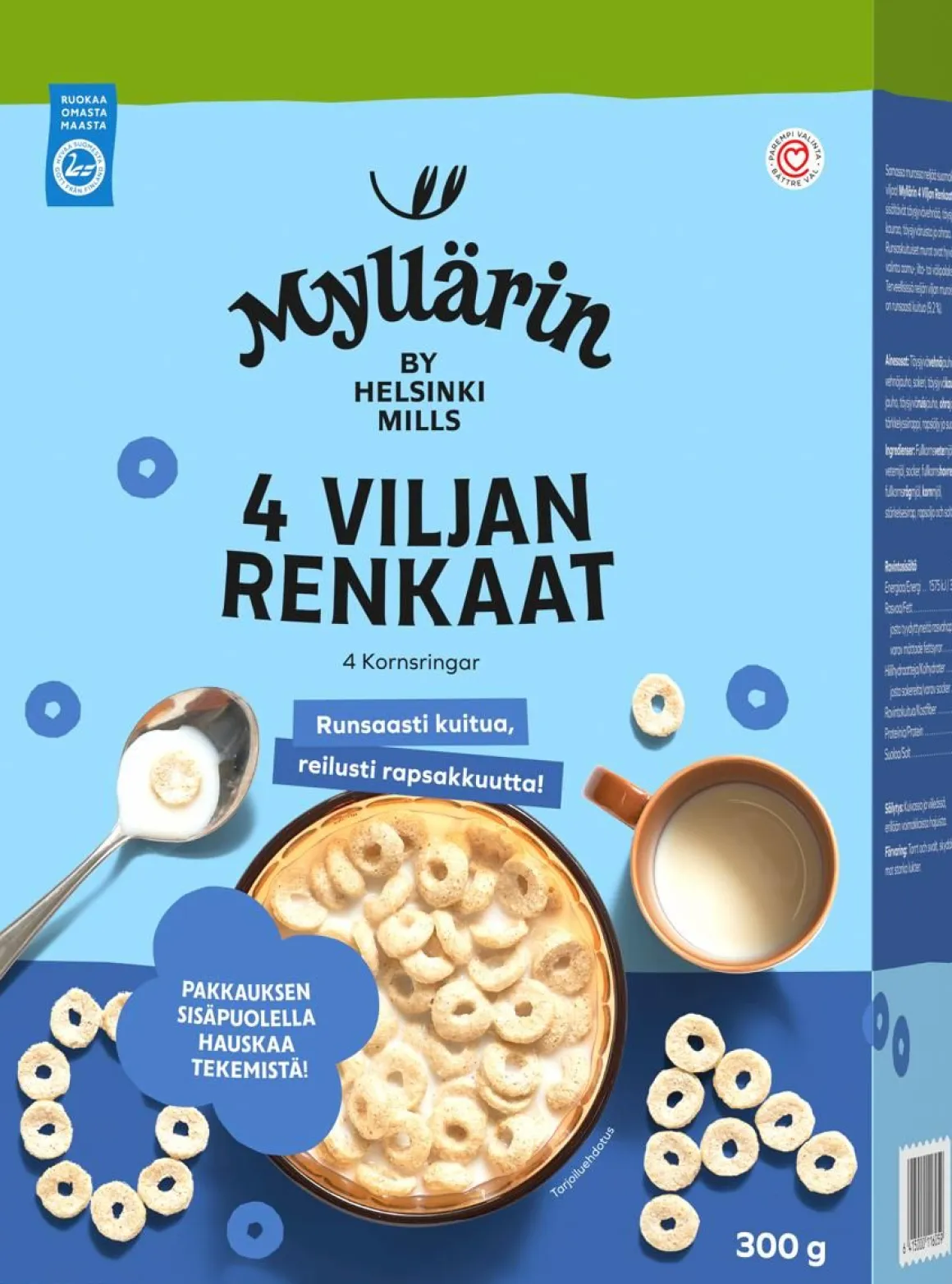 MYLLÄRIN 4 VILJAN MURORENKAAT 300 G