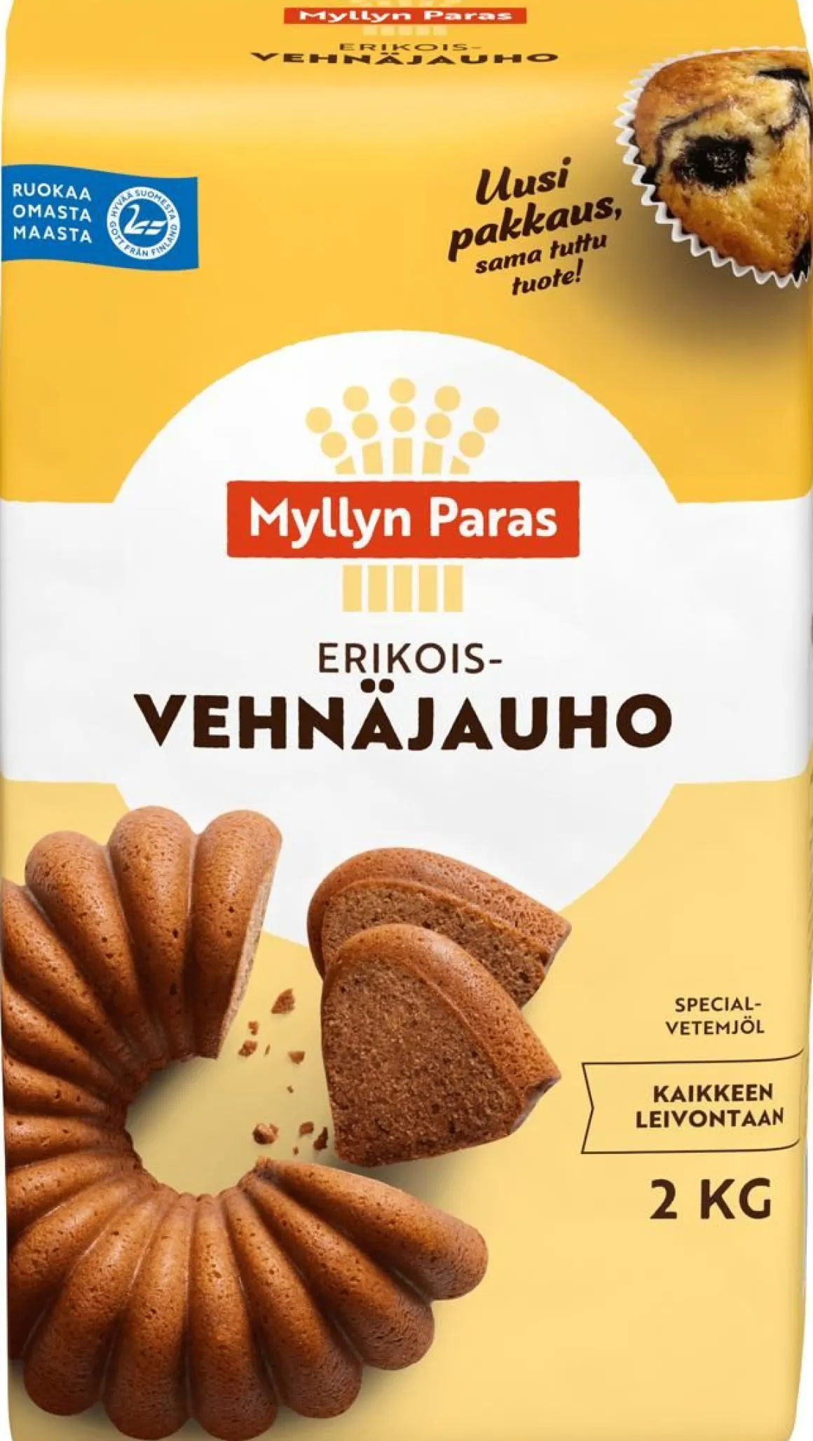 MYLLYN PARAS ERIKOISVEHNÄJAUHO 2 KG