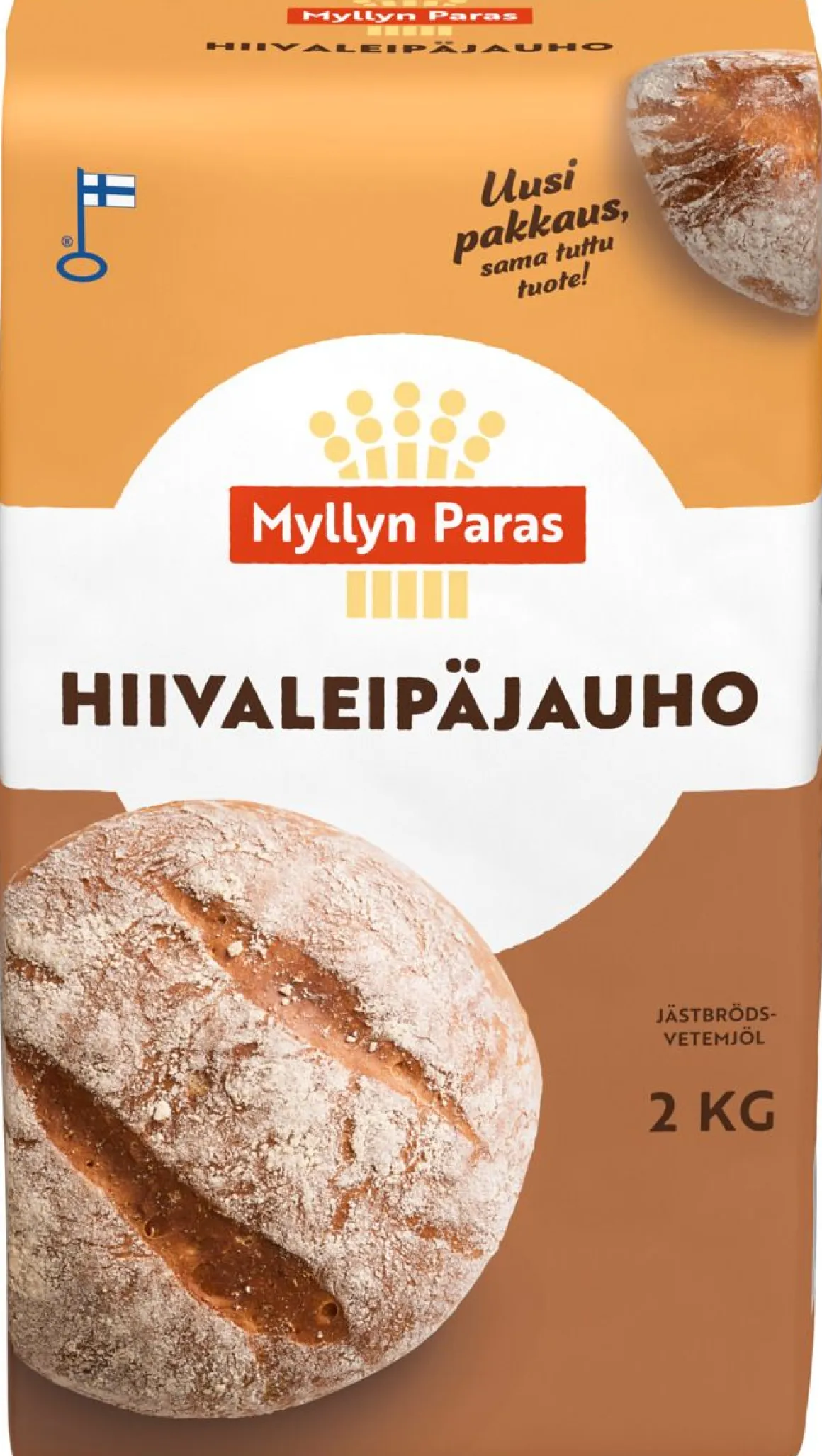 MYLLYN PARAS HIIVALEIPÄVEHNÄJAUHO 2 KG