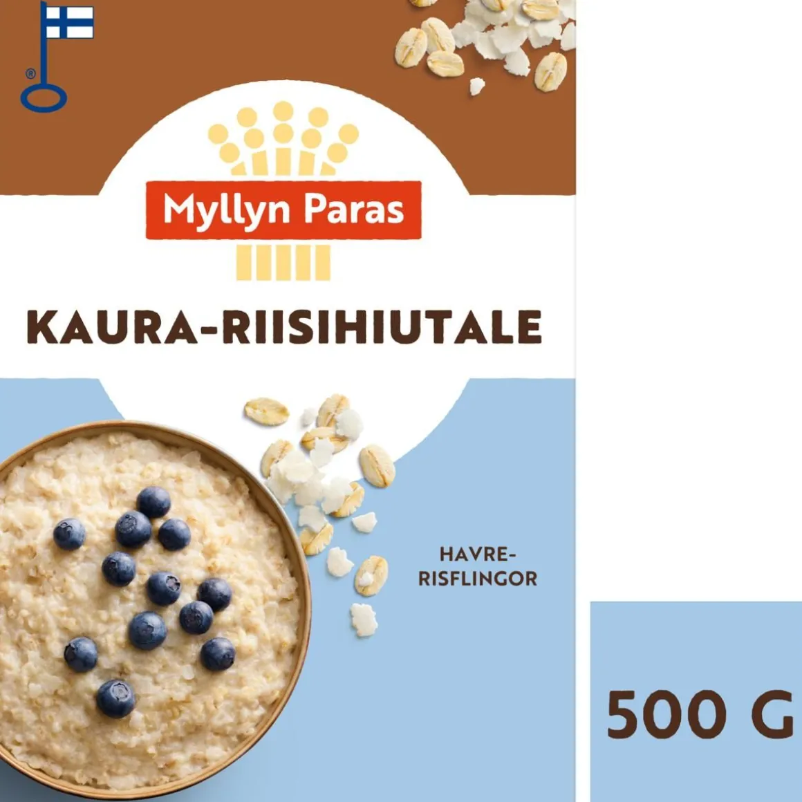 MYLLYN PARAS KAURA + RIISIHIUTALE 500 G