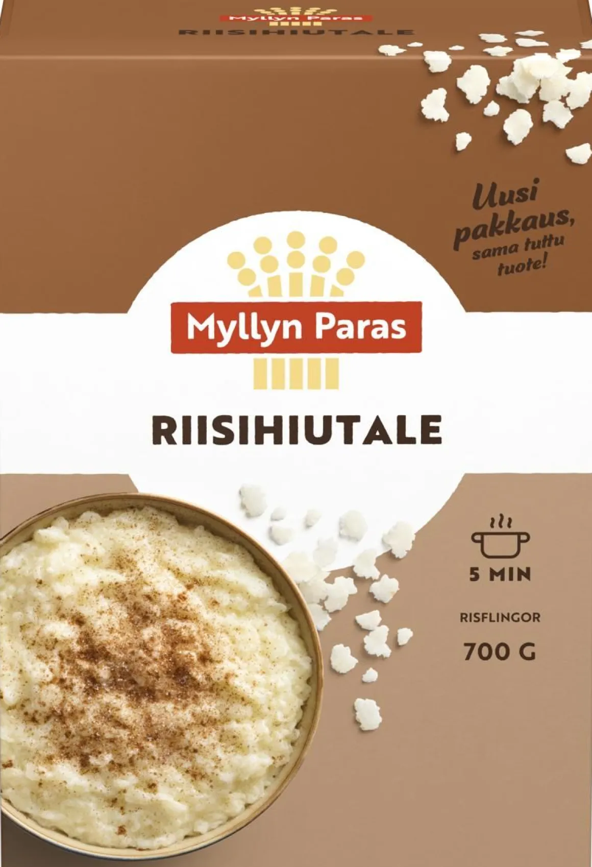 MYLLYN PARAS RIISIHIUTALE 700 G