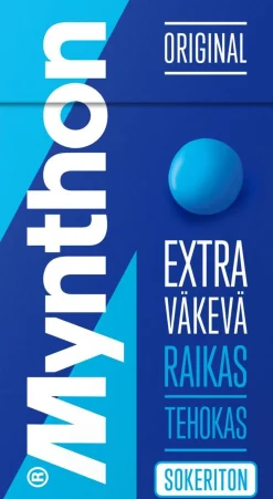 MYNTHON ORIGINAL EXTRA VÄKEVÄ SOKERITON 39 G