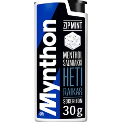 MYNTHON PASTILLI ZIPMINT SALMIAKKI 30 G