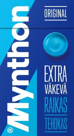 MYNTHON EXTRA VÄKEVÄ KURKKUPASTILLI 39 G