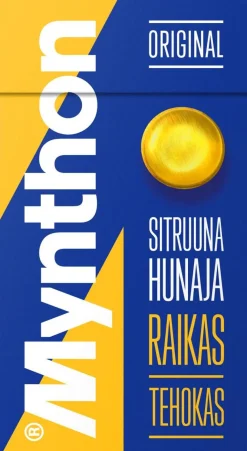 MYNTHON SITRUUNA-HUNAJA KURKKUPASTILLI 39 G