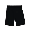 NAISTEN BIKER-SHORTSIT, 95%PUUVILLA 5%ELASTAN, MUSTA, KOKO