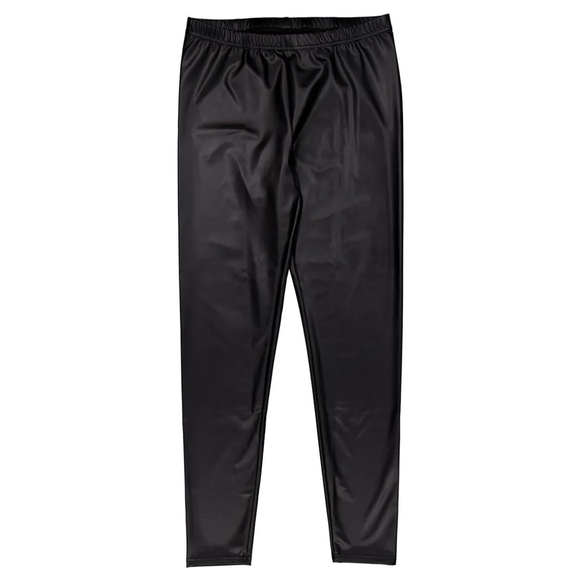 NAISTEN LEGGINGS "FAKE LEATHER", KOOT S-XXL, MUSTA