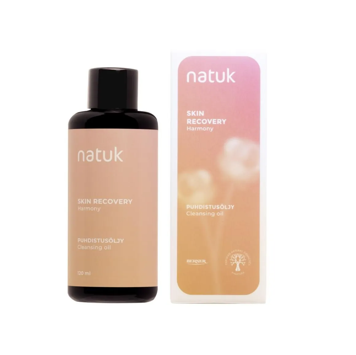 NATUK SKIN RECOVERY PUHDISTUSÖLJY 120 ML
