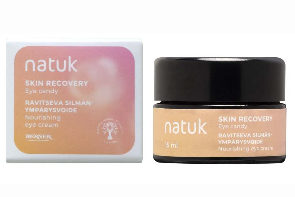 NATUK SKIN RECOVERY RAVITSEVA SILMÄNYMPÄRYSVOIDE 15 ML