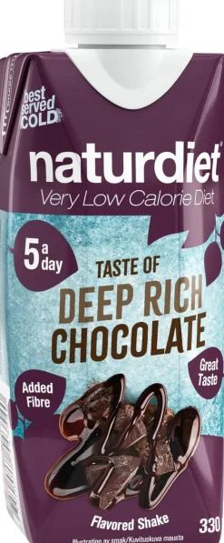 NATURDIET SHAKE SUKLAA 330 ML